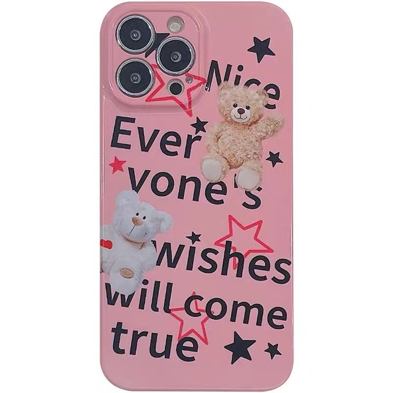 Ultra Ốp Điện Thoại Cứng / Mỏng In Hình Chú Gấu Muppet Màu Hồng Cho Iphone 11 1378P 14pro R1P7