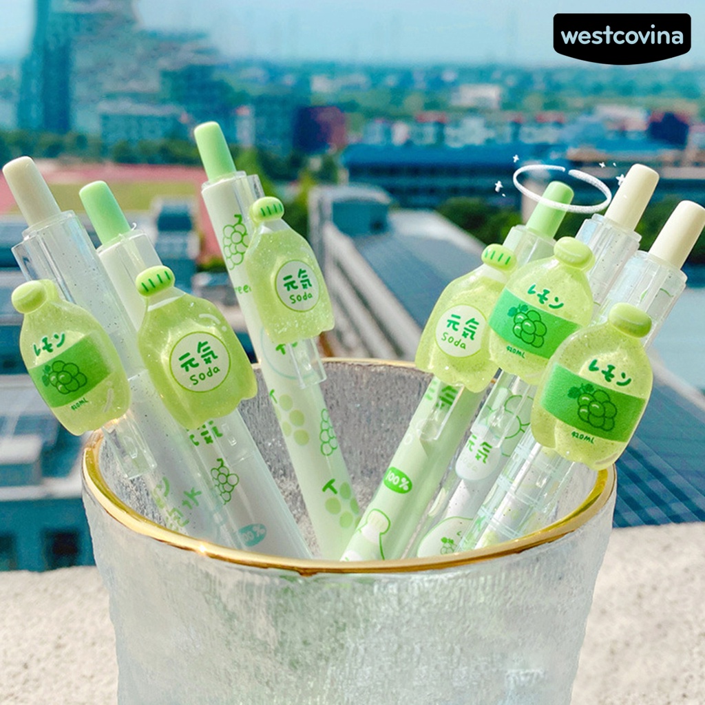 [COD]♪Bút Bi Mực Đen Ngòi 0.5mm Xinh Xắn