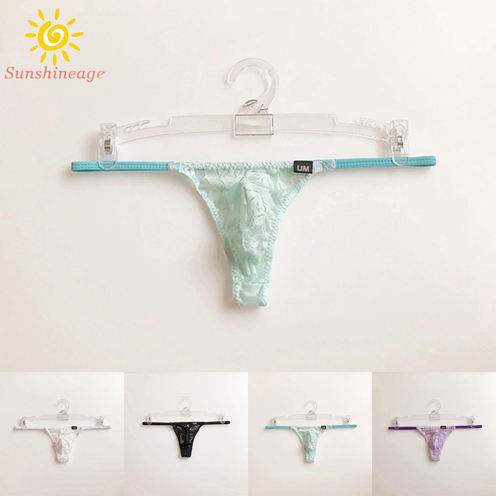 Quần Lót Nam Lọt Khe Phối Ren Quyến Rũ