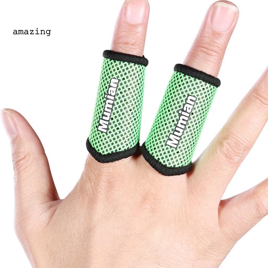 1 Cặp Băng Đeo Ngón Tay Co Giãn Chống Trượt Hỗ Trợ Chơi Bóng Rổ
