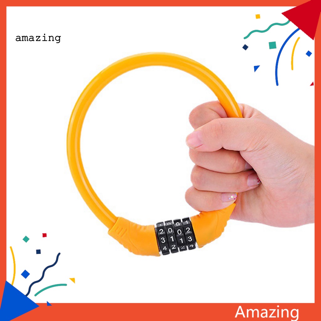 Dây Xích Khóa Xe Đạp Có Mật Khẩu An Toàn