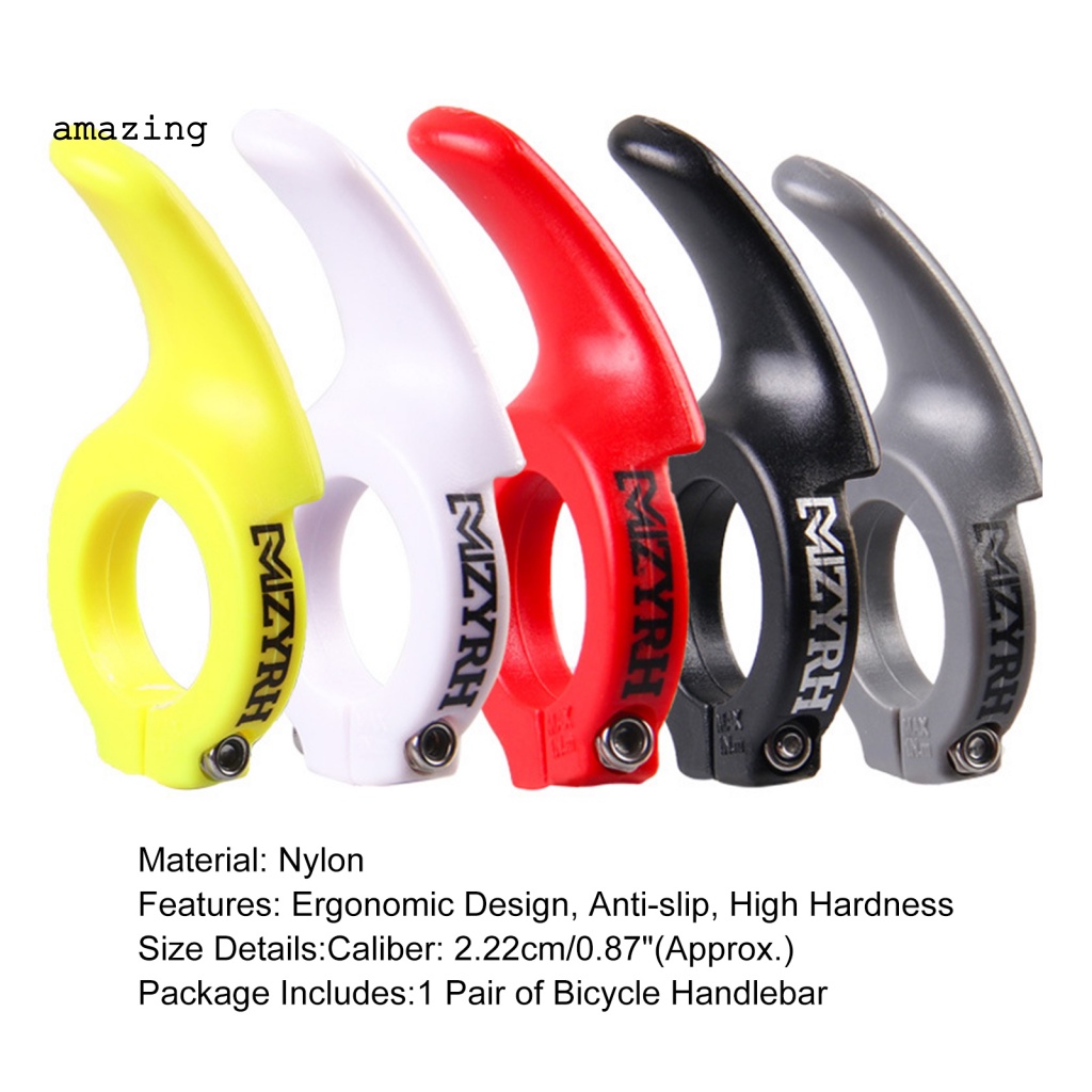 1 Cặp Tay Cầm Thay Thế Cho Xe Đạp Leo Núi Họa Tiết Sắc Bén Dễ Lắp Đặt