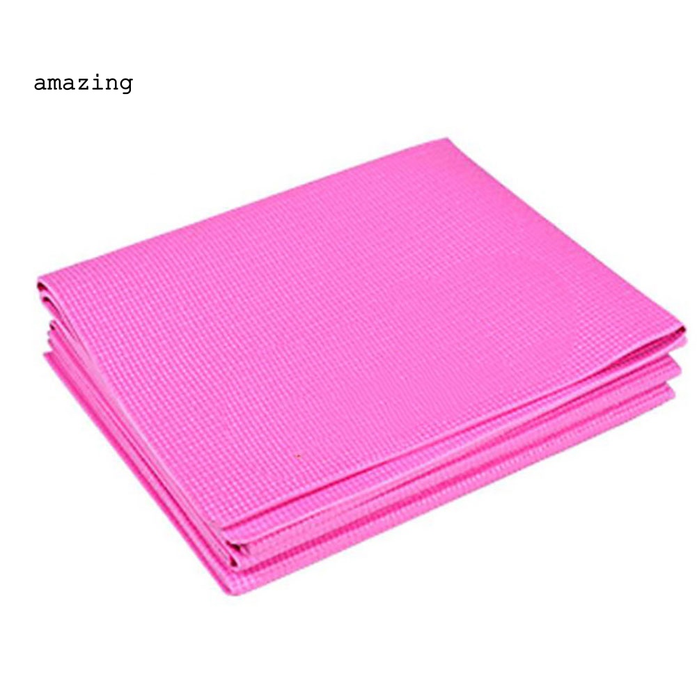 Thảm PVC Dày 4mm Chống Trượt Dùng Tập Yoga / Thể Hình Tại Nhà