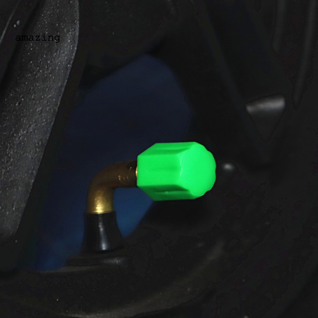 Bộ 4 Cặp Vỏ Bọc Van Bánh Xe Hơi / Xe Đạp / Xe Máy Chống Rỉ Sét Dễ Lắp Ráp