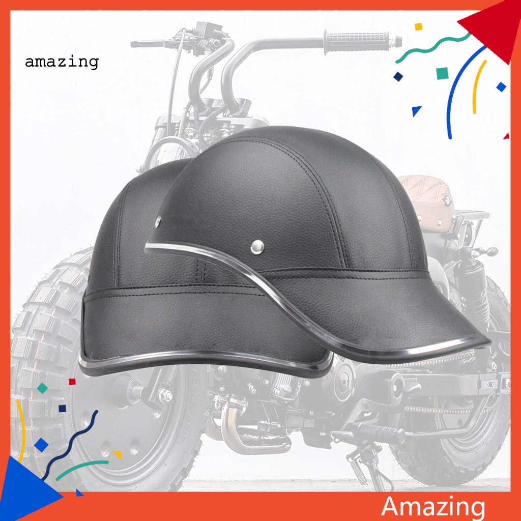 Mũ Bảo Hiểm Nửa Đầu Chống Sốc Trọng Lượng Nhẹ Cho Xe Máy