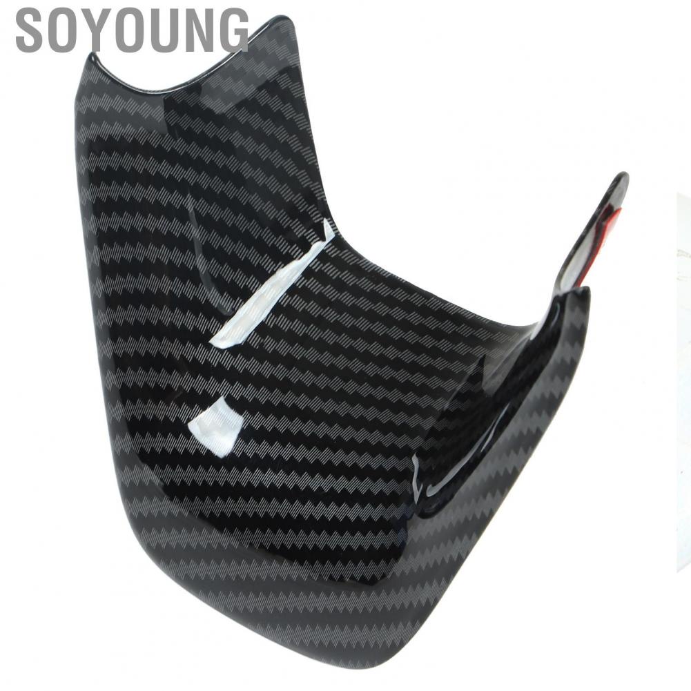Soyoung Steering Wheel Cover Trim Carbon Fiber Style Solid Scratch Resistant Steering Wheel Decal  for Car