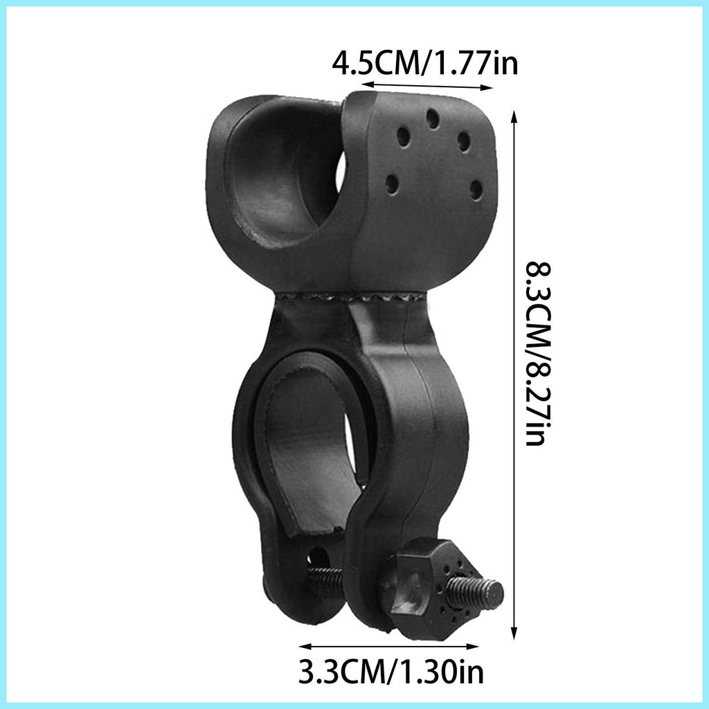 Giá Đỡ Đèn Pin LED Gắn Phía Trước Xe Đạp Tiện Dụng