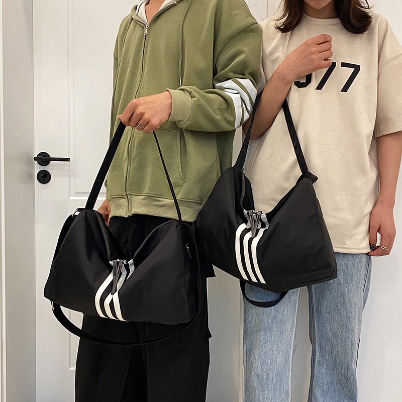 Túi Xách nylon Đeo Chéo Màu Trơn Thời Trang Chất Lượng Cao Dành Cho Nữ