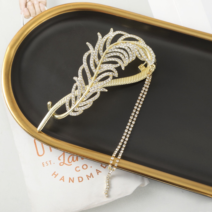 Kẹp Tóc Tua Rua Đính Đá Thời Trang