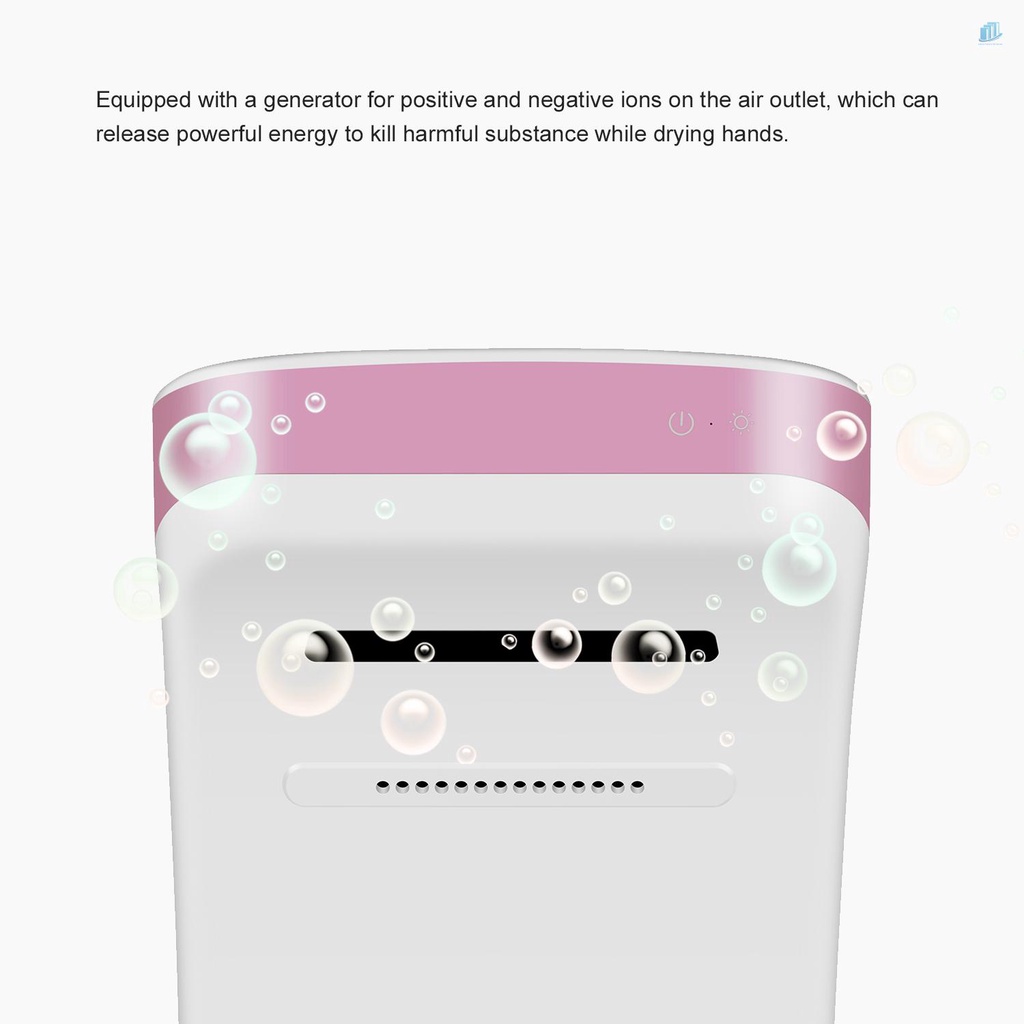 Máy Sấy Khô Tay Chân Tự Động Tốc Độ Cao Không Cần Khoan Lỗ Kèm Bộ Lọc HEPA