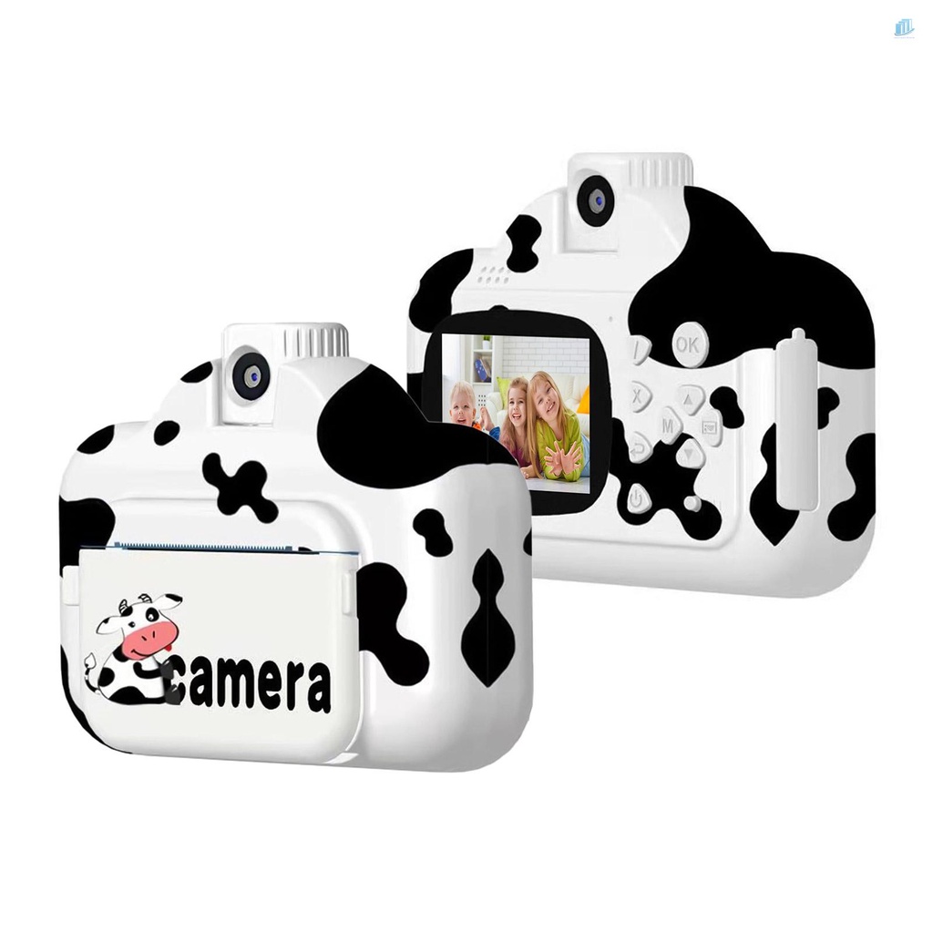 Camera Thông Minhwatchinone Màn Hình 2.4 Inch 1080P Kết Nối WiFi 180 Độ Kèm Phụ Kiện° Set 12 Bút Màu 4 + 4 + Ống Kính Xoay Bằng Giấy Dành Cho Trẻ Em