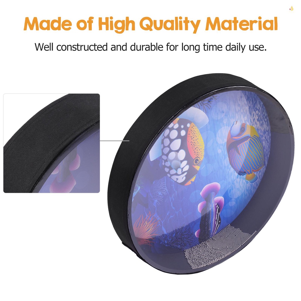 Trống Gõ Tay Bằng Gỗ 16 Inch Tạo Âm Thanh Vui Nhộn Cho Bé