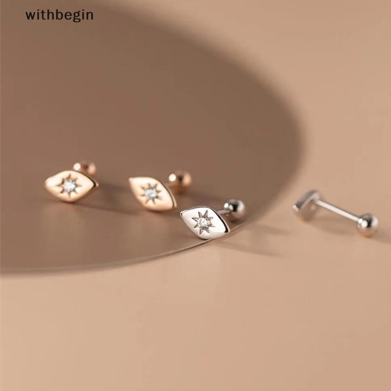 1 Đôi Khuyên Tai Zircon Thời Trang Cho Nữ