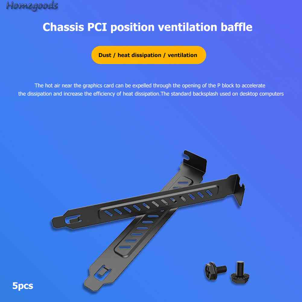 Bộ 5 Túi Đựng Thẻ Tản Nhiệt PCI Baffle 2023 Mới [homegoods.vn]