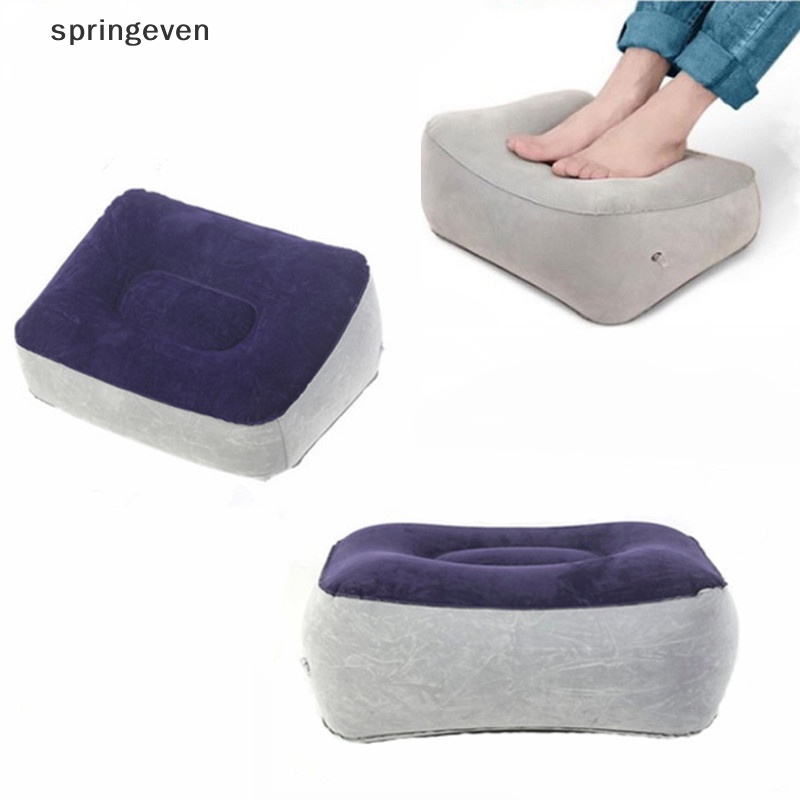 Gối Kê Chân Bơm Hơi Bằng PVC Mềm Mại Có Thể Gấp Gọn Tiện Dụng