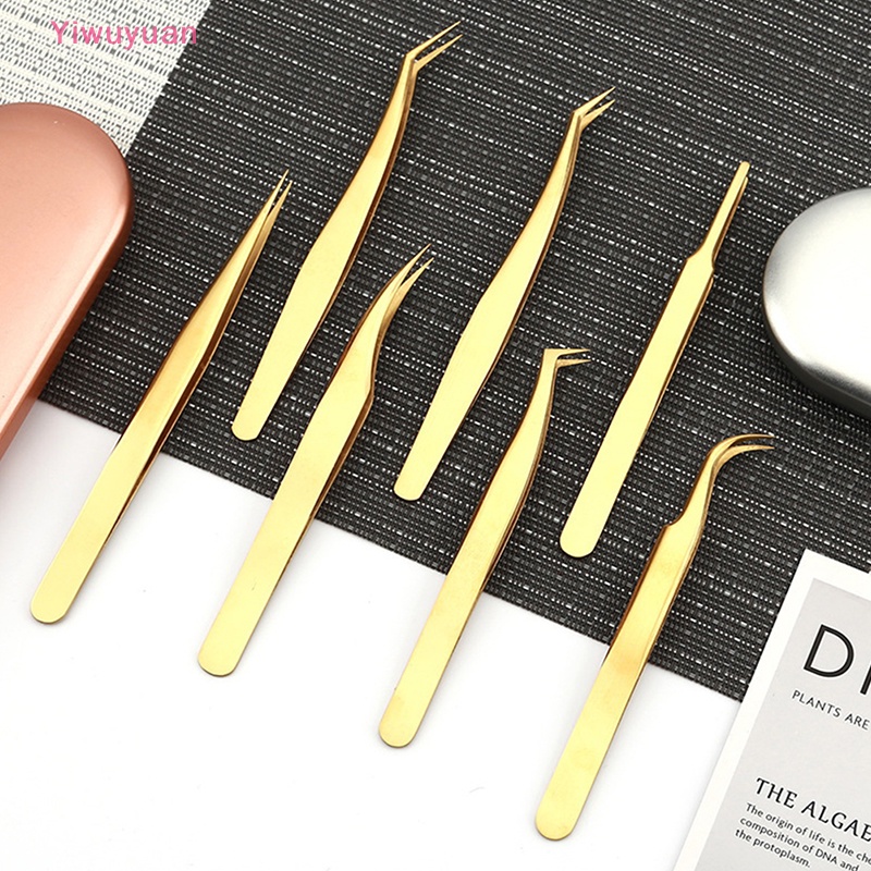 Nhíp Nhổ Lông Mày / Lông Mi Bằng Thép Không Gỉ Chống Tĩnh Điện