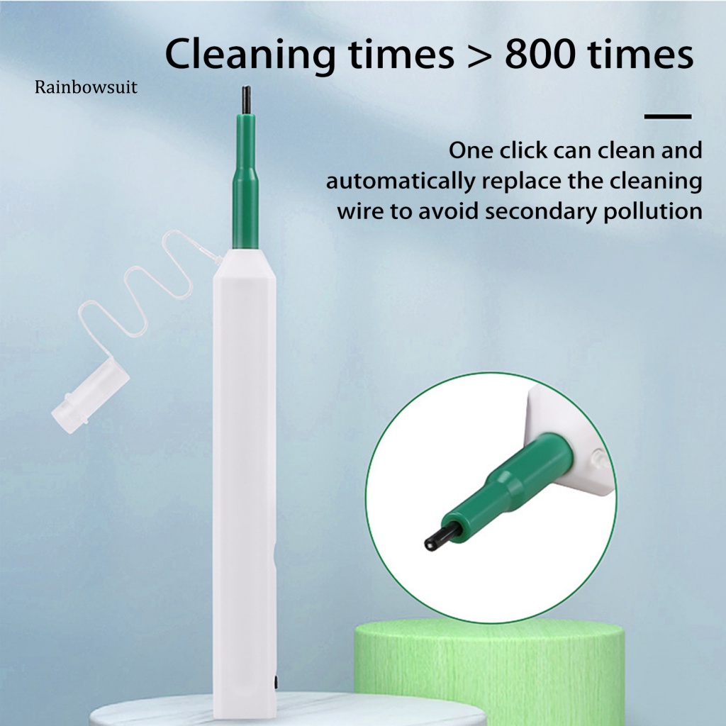 [RB] Bút Vệ Sinh Sợi Quang Học Chống Tĩnh Điện Thân Thiện Với Môi Trường Có Thể Tái Sử Dụng Một Lần Để Làm Sạch Vết Bẩn Nhựa Resi