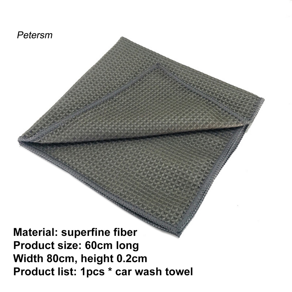 Khăn Lau Xe Hơi Bằng Sợi Microfiber Mềm Mại Thấm Hút Nước Tốt