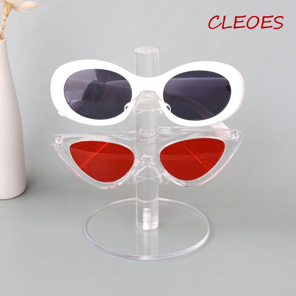 Giá Đỡ Trưng Bày Mắt Kính / Trang Sức Để Bàn Bằng Acrylic Trong Suốt