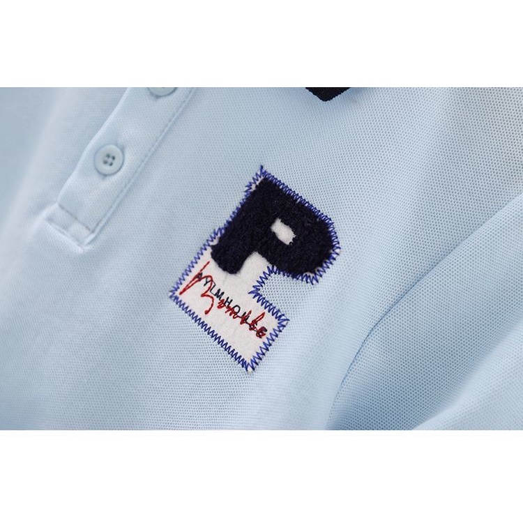 Áo Thun polo Tay Ngắn Thời Trang Mùa Hè Mới Dành Cho Bé Trai 3-5 - 8-10 - 12-13 Tuổi