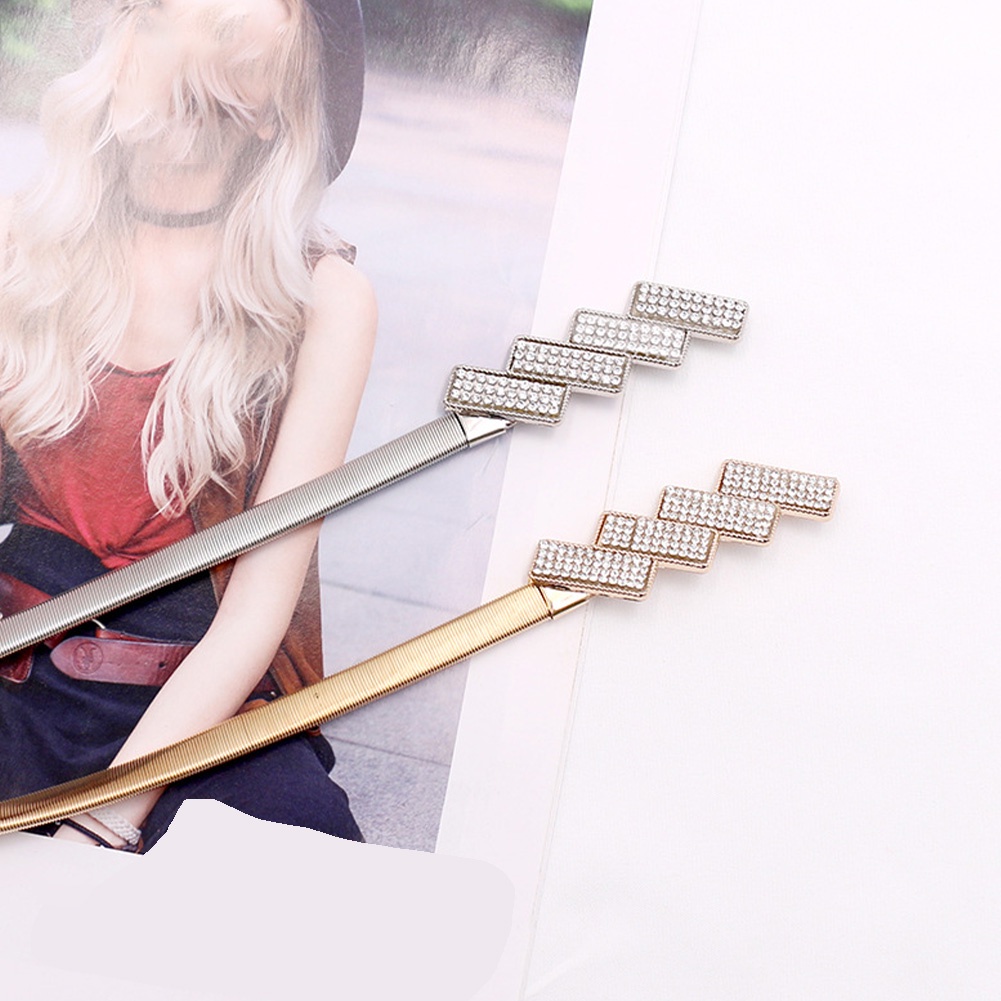 Thắt Lưng Chuỗi Xích Bằng Kim Loại Phong Cách Vintage Trang Trí Đầm