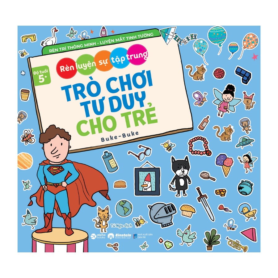 Sách > Bộ Trò Chơi Tư Duy Cho Trẻ - Buke Buke (Combo/ Tùy Chọn Lẻ, EBM)