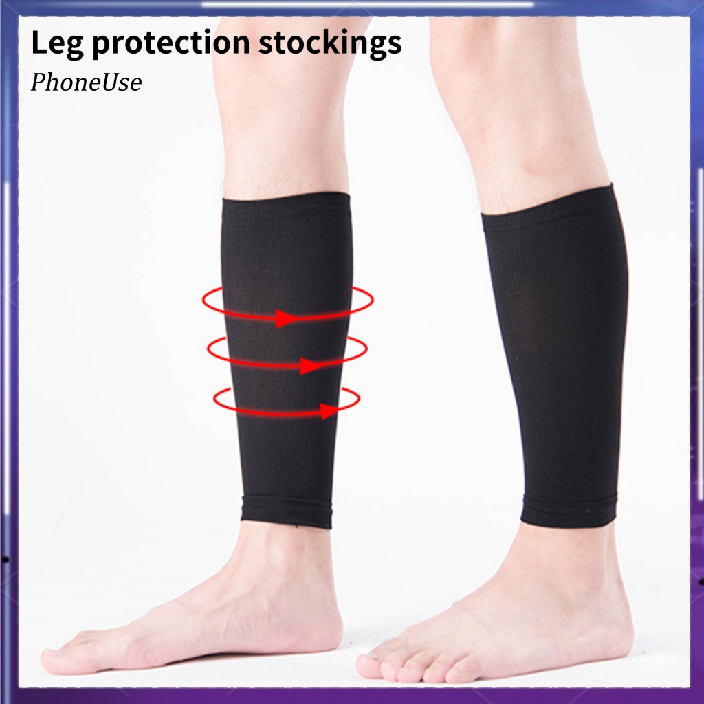 1 Đôi Tất Ống Chân Bằng PU Co Giãn Chống Nắng Đa Năng Dành Cho Chơi Thể Thao Ngoài Trời