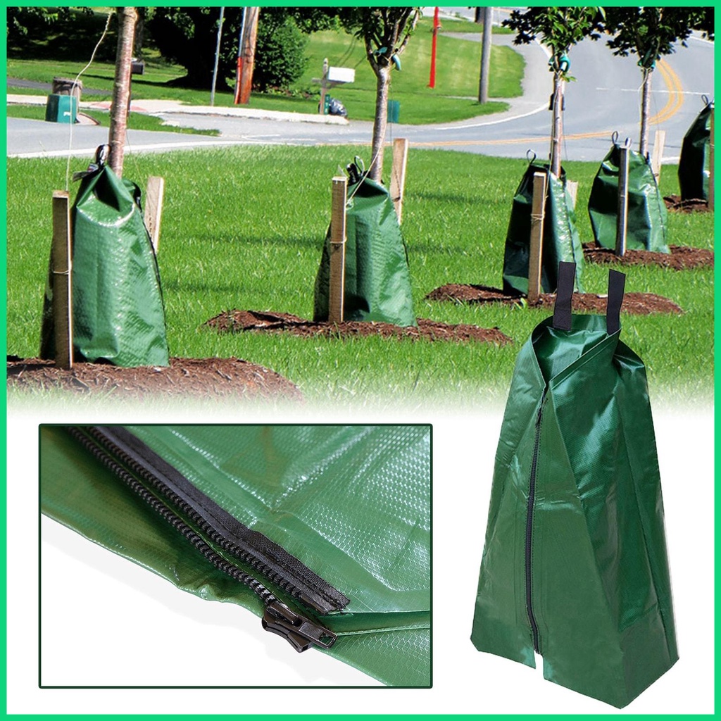 Túi Đựng Nước Tưới Cây Chậm Có Dây Kéo 20 Gallon