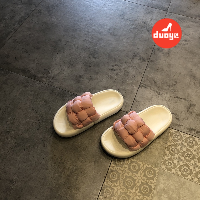 Duoya Giày Sandal Vải Dệt Đế Dày Thoáng Khí Thời Trang Hàn Quốc