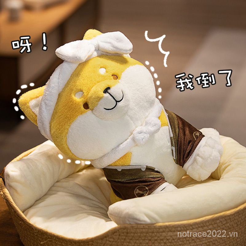 ★Genshin Imapct★Thú Nhồi Bông Hình Chú Chó Shiba Inu Dễ Thương
