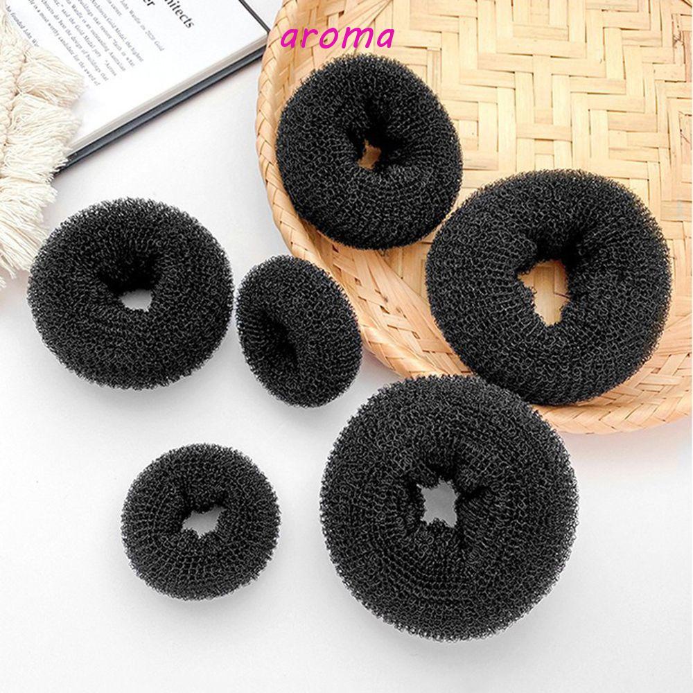 Dây Cột Tóc Xốp Hình Tổ Chim Cỡ Lớn Đơn Giản Thời Trang Cho Nữ