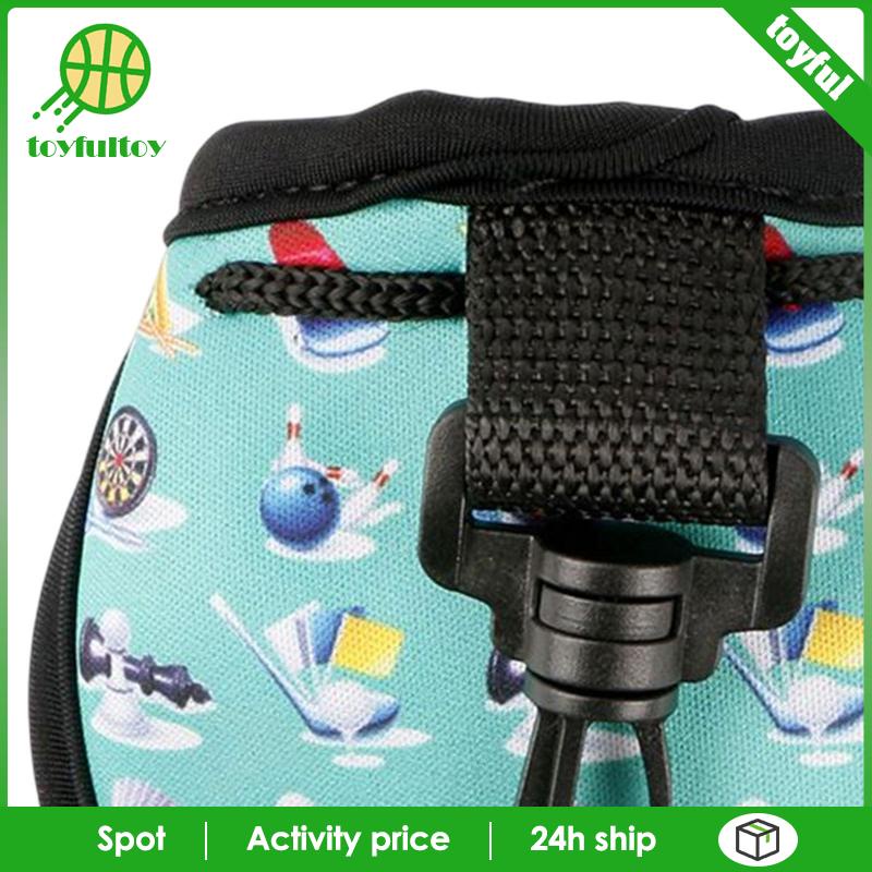 Túi Đeo Hông Đựng Bóng Golf Có Khóa Cài Di Động Tiện Dụng