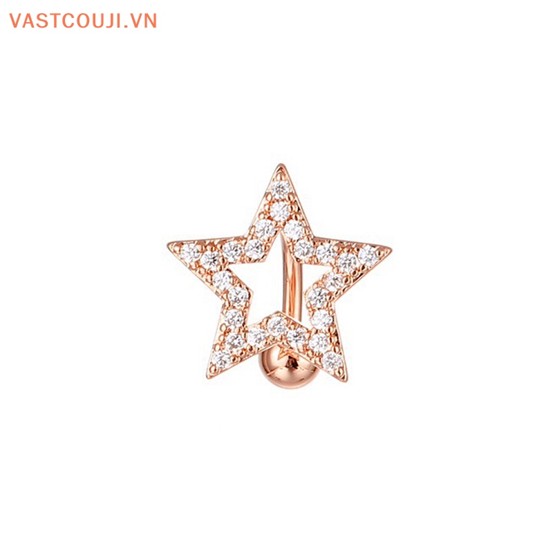 Khuyên Rốn Đính Đá Zircon Lấp Lánh Thời Trang Cho Nữ