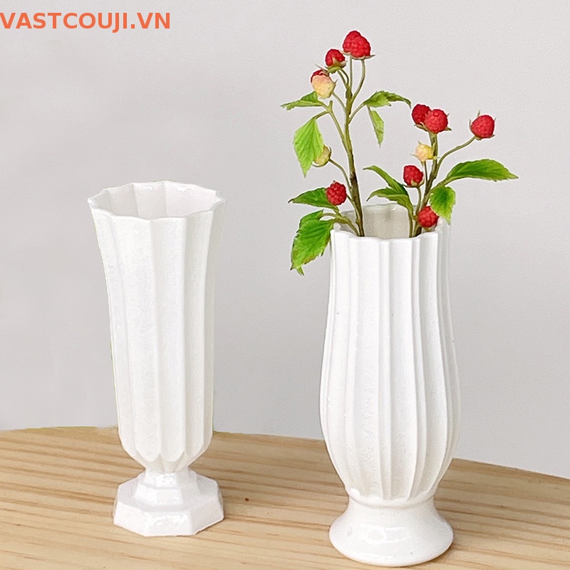 Bình Hoa Mini Tỉ Lệ 1 / 6 Xinh Xắn Dùng Để Trang Trí Nhà Búp Bê