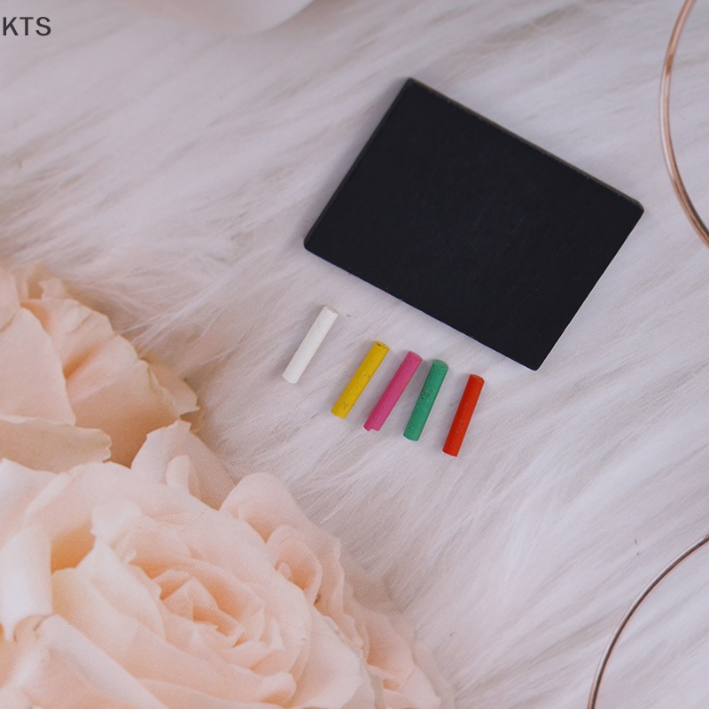 1 Bộ Bảng Đen Viết Phấn Mini Trang Trí Nhà Búp Bê KTS