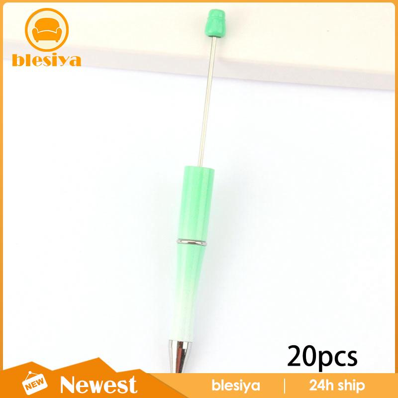 [Blsiya] 20 Bút Bi Xỏ Hạt Có Thể In Cho Lớp Học