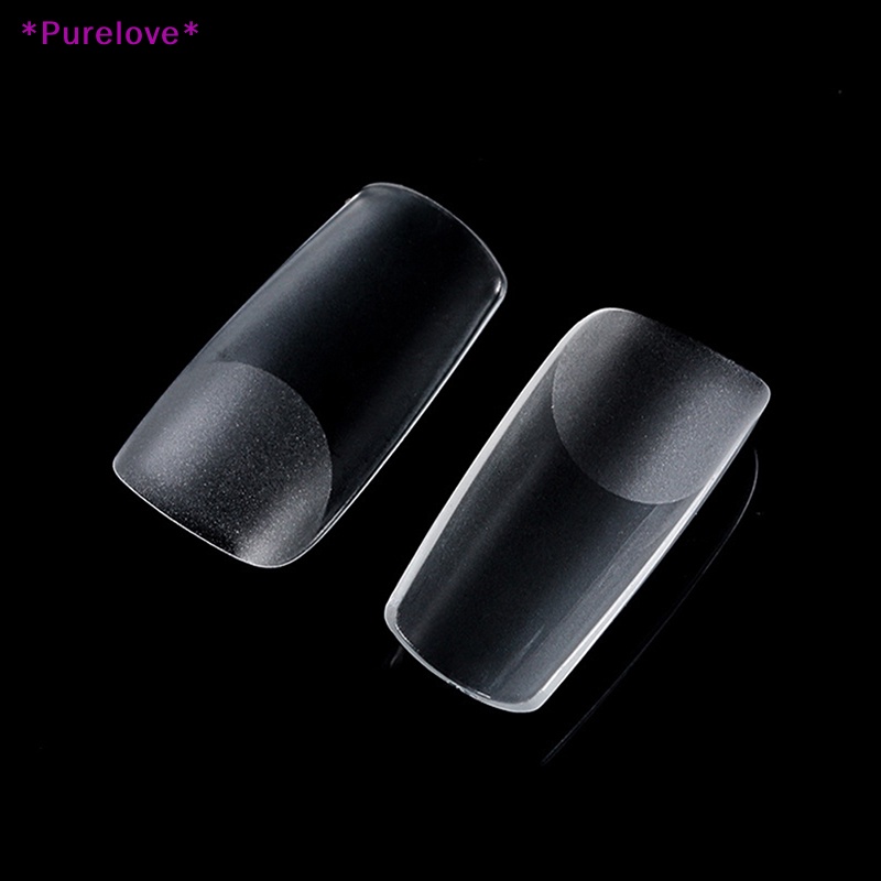 Hộp 500 Móng Tay Giả Trong Suốt Chuyên Dụng Cho Salon Làm Móng Mới