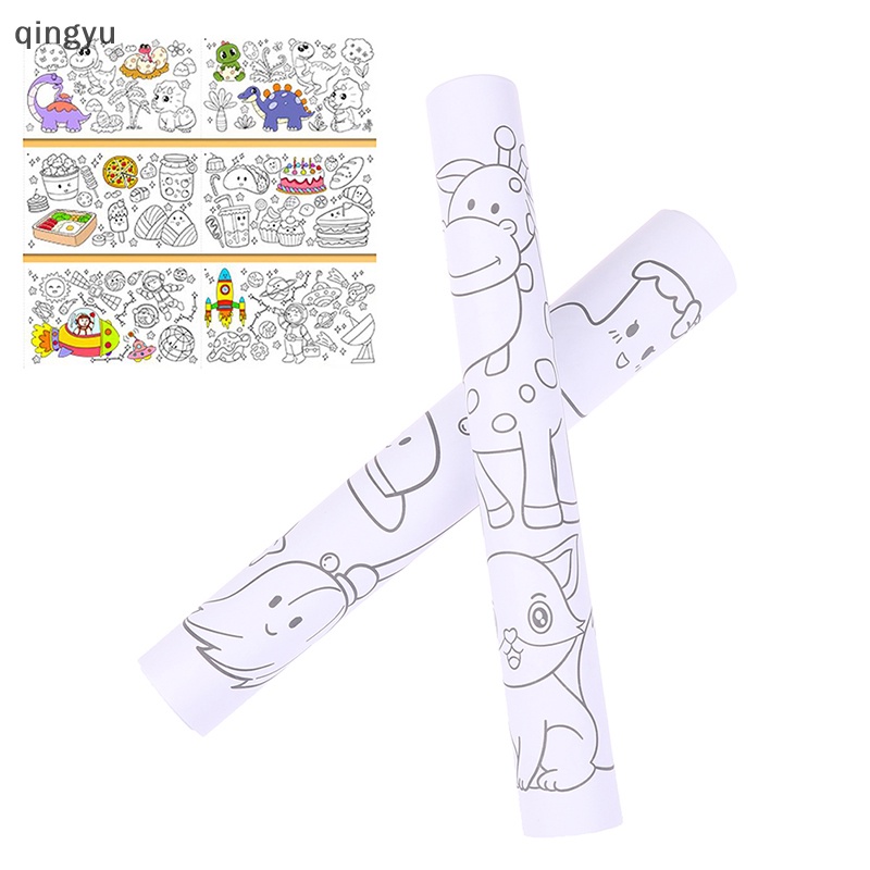 Cuộn Giấy Vẽ Graffiti 2m Màu Sắc Đa Dạng Cho Bé