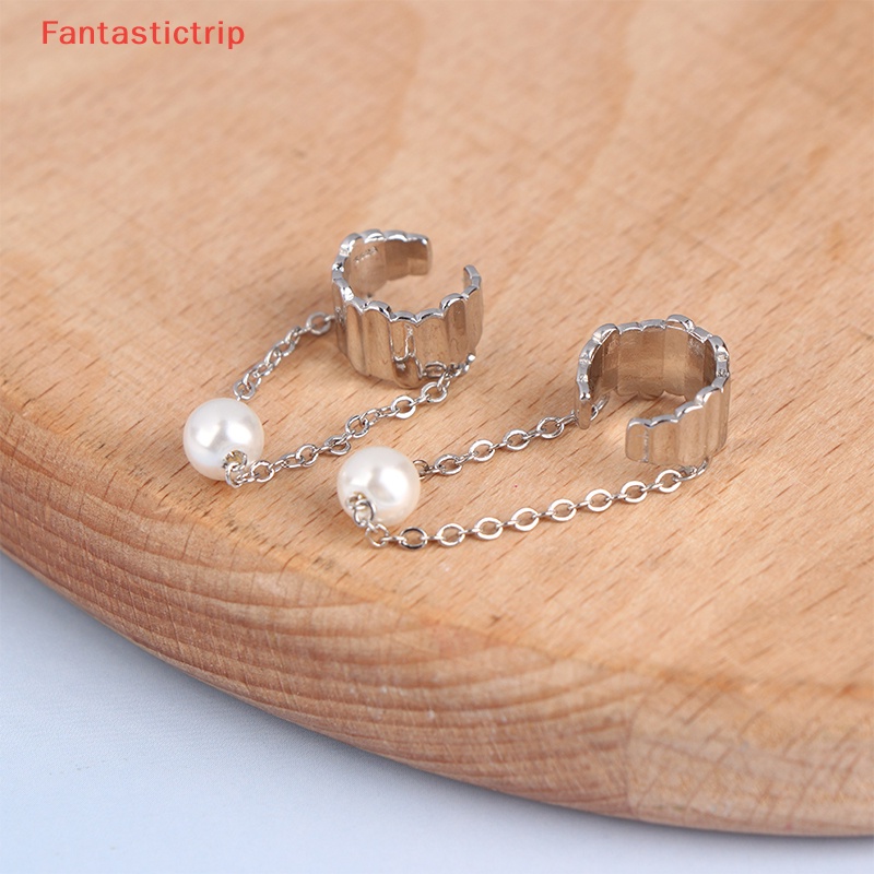 1 Đôi Bông Tai Kẹp Hình Hoa Thời Trang Mới Cho Nữ