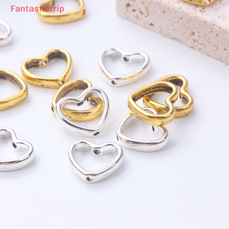 Set 10 Hạt Xỏ Lỗ 6mm Dùng Để Làm Trang Sức Thủ Công Phong Cách Vintage Mới