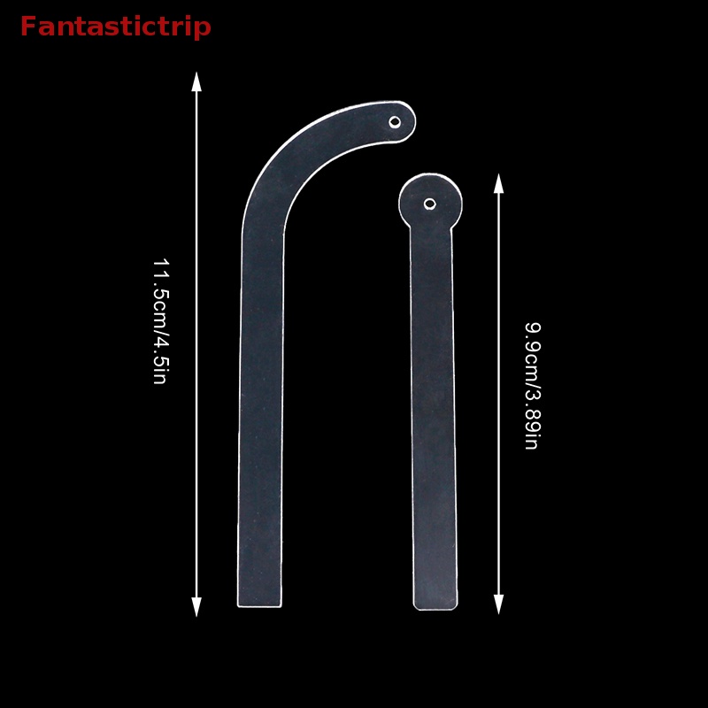 [Fantastictrip] Set 1 / 5 Giá Đỡ Trưng Bày Bông Tai Bằng Acrylic Trong Suốt