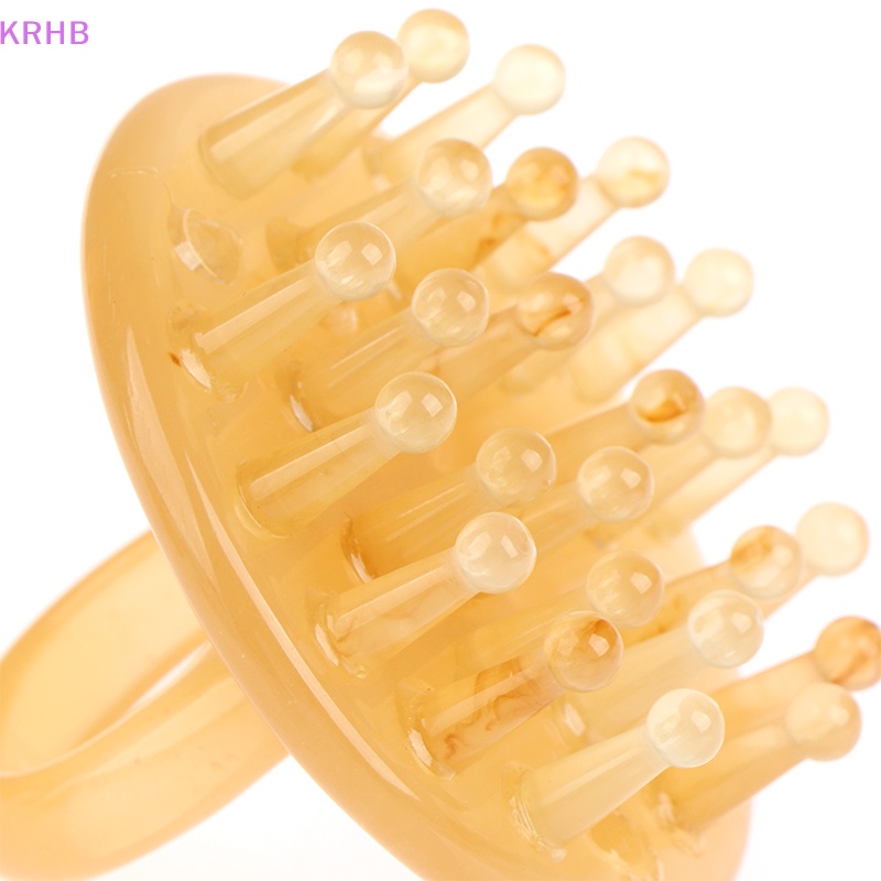 Lược Nhựa Mát Xa Da Đầu Tiện Dụng Chất Lượng Cao Mới