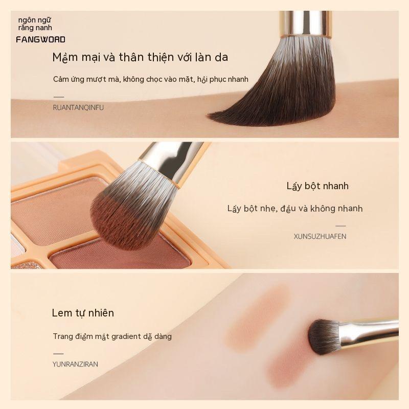 Bàn chải bóng mắt 8 Bàn chải trang điểm Bàn chải bóng mắt Chải túi quần áo