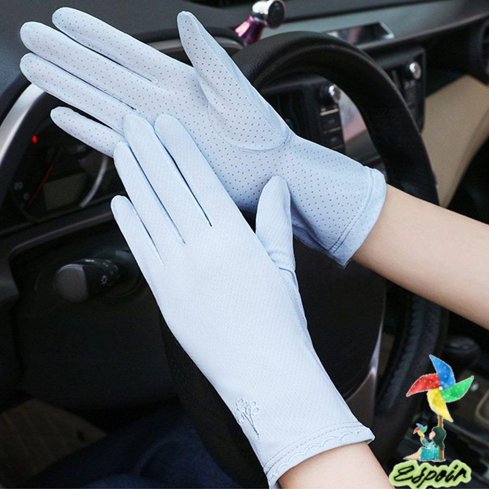 Găng Tay Chống Nắng Bằng Lụa Mát Thời Trang Mùa Hè Cho Nữ