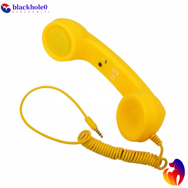 Tai Nghe Chống Bức Xạ Giắc 3.5mm Kiểu Dáng Cổ Điển Dùng Cho Điện Thoại