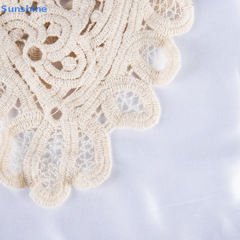 Cổ Áo Ren Tròn Có Thể Tháo Rời Cho Búp Bê