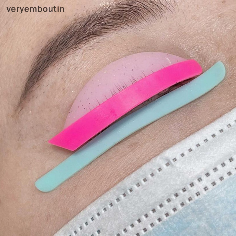 2 Cặp Đệm Silicone Nâng Lông Mi Tiện Dụng