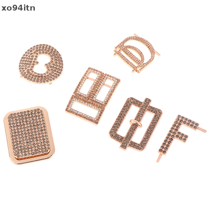 1 Cặp Kẹp Đính Đá Trang Trí Giày Cao Gót Cho Cô Dâu