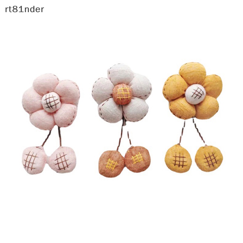 Rt 1 Phụ Kiện Cài Áo Hình Hoa Hướng Dương Vải Dễ Thương DIY