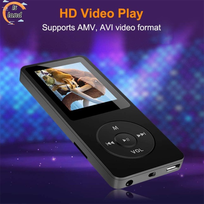 Máy Nghe Nhạc Mp3 Mp4 Fm Radio Ngoài Siêu Mỏng Cho Học Sinh Mp3